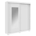Guarda-Roupa Solteiro Athena 2 Portas 3 Gavetas com Espelho ACP
