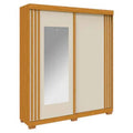 Guarda-Roupa Solteiro Athena 2 Portas 3 Gavetas com Espelho ACP