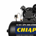 Compressor Chiaperini CJ 15+ APV 200 Lts 175 Lbs 3 cv Trif.