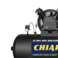 Compressor Chiaperini CJ 20+ APV 250 Litros 175 Libras 5 cv Trifásico