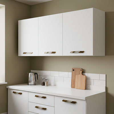 Armários Aéreo Isa 3 Portas 103cm CHF Móveis