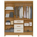 Guarda-Roupa Casal Itatiba 6 Portas 3 Gavetas Moval