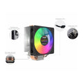 Cooler p Processador AC04 120mm, Intel-AMD LGA1700 Multicolor K-MEX