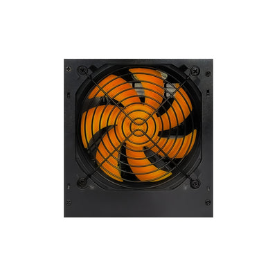 FONTE ATX 650W AUTOMATICA BRX COOLER AMARELO