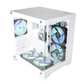 Gabinete Gamer Aquário Micro W305 White K-MEX Micro-ATX