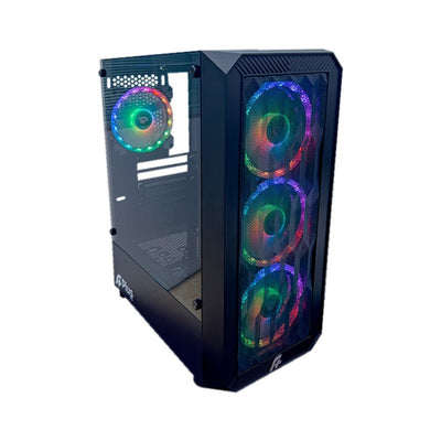 Gabinete Gamer APlus Tech Zohar AP-GB-4780 ATX ARGB Com 4 Fans