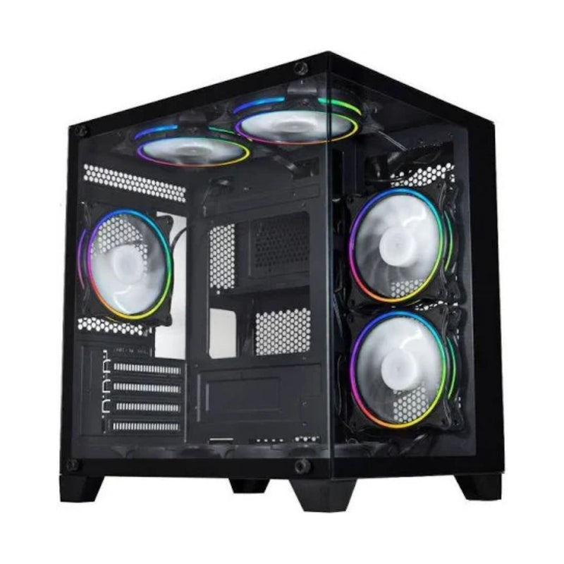 Gabinete Gamer KMEX Aquário CG-0305 Micro-ATX Acrílico