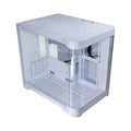 Gabinete Gamer K-Mex Aquário Curvo CG-W1AG Branco Vidro Temperado