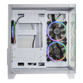 Gabinete Gamer Aquário Micro Atx S/ Fans Cor Branco - K-mex Cg-w830