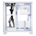 Gabinete Gamer Aquário Micro Atx S/ Fans Cor Branco - K-mex Cg-w830