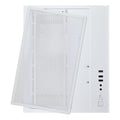 Gabinete Gamer Aquário Micro Atx S/ Fans Cor Branco - K-mex Cg-w830