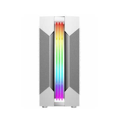 Gabinete Gamer K-Mex Bifrost White CG-W1A9 ATX Vidro Temperado RGB