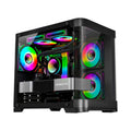 Gabinete Gamer K-Mex Curvo Aquário CG-01AG Vidro Temperado