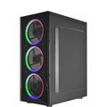 Gabinete Gamer Divinus Multicolor CG-AL10 ATX Vidro Temperado Com 3 Fans