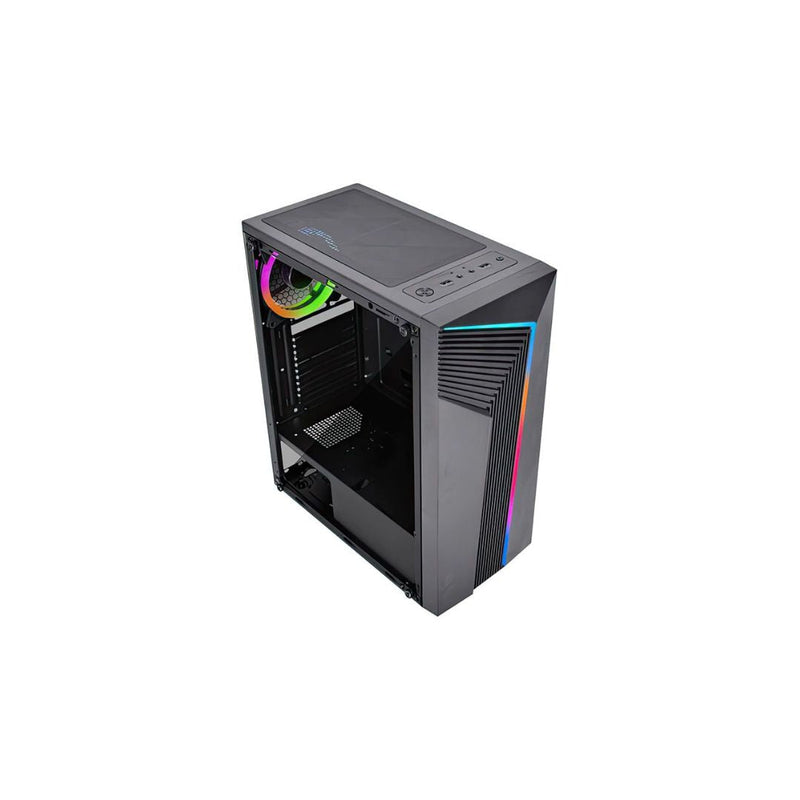 Gabinete Gamer Yaiba4 10AA RGB ATX Sem Fans