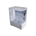 Gabinete Gamer K-MEX Medusa White CG-W1TW Mini Tower