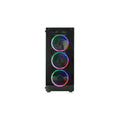 Gabinete Gamer K-MEX CG-30C5 ATX Vidro Temperado Com 3 Fans