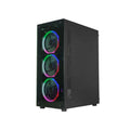 Gabinete Gamer K-MEX CG-30C5 ATX Vidro Temperado Com 3 Fans
