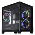 Gabinete Gamer Micro Aquário K-Mex CG-0830 Preto Cube Case