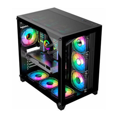 Gabinete Gamer K-Mex Space ATX CG-P2R4 Vidro Temperado