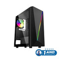 Gabinete Gamer K-Mex Yaiba I CG-05AA ATX Vidro Temperado RGB