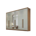 Guarda-Roupa Casal Robust com Espelho 6 Portas 6 Gavetas Novo Horizonte