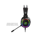 Headset Gamer RGB USB Som Surround 7.1 Digital AR43