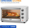 Forno Elétrico 42L 1600W Family II Mondial