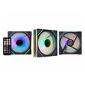 KIT FAN Infinity Nazca 120mm ARGB com Controle Remoto  3 Unidades K-MEX