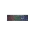 Kit Gamer K-mex Teclado Gamer Km7628 RGB Steampunk + Mouse Gamer Mod734 + Mouse Pad Pad Fxx