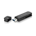 LEITOR DE CARTÃO DE MEMÓRIA SD PORTÁTIL USB 3.0 PRETO