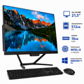All in One 21,5" Intel Core i5 12400 16GB SSD 512GB