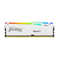 Memória Ddr5 Kingston Fury Beast, Rgb, 32gb, 5600mhz, White
