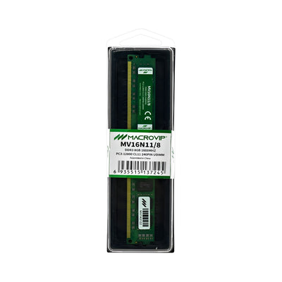 Memória Macrovip Ddr3 8GB 1600mhz Para Desktop