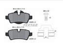 Pastilha de Freio Traseira Mini Cooper R55 / R57