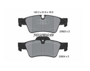 Pastilha de Freio Traseira Mercedes GLE 350 / 400