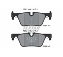 Pastilha de Freio Traseira BMW Serie 1 / Serie 3