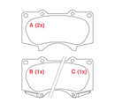 Pastilha de Freio Dianteira Hilux / SW4