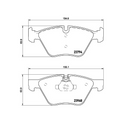 Pastilha de Freio Dianteira BMW 320i / X1 / Z4 Roadster