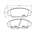 Pastilha de Freio Dianteira Honda Civic 2007