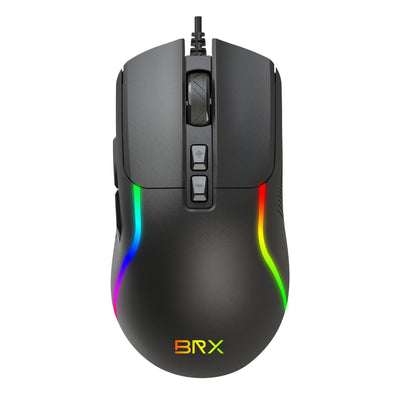 MOUSE BRX PRETO AZZURRI 3600 DPI MO-B035