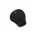 MOUSE PAD ERGONONÔMICO COM APOIO EM GEL PEQUENO PRETO