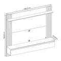 Painel para TV até 65" NT1345 1 Porta Com Led Notável Móveis
