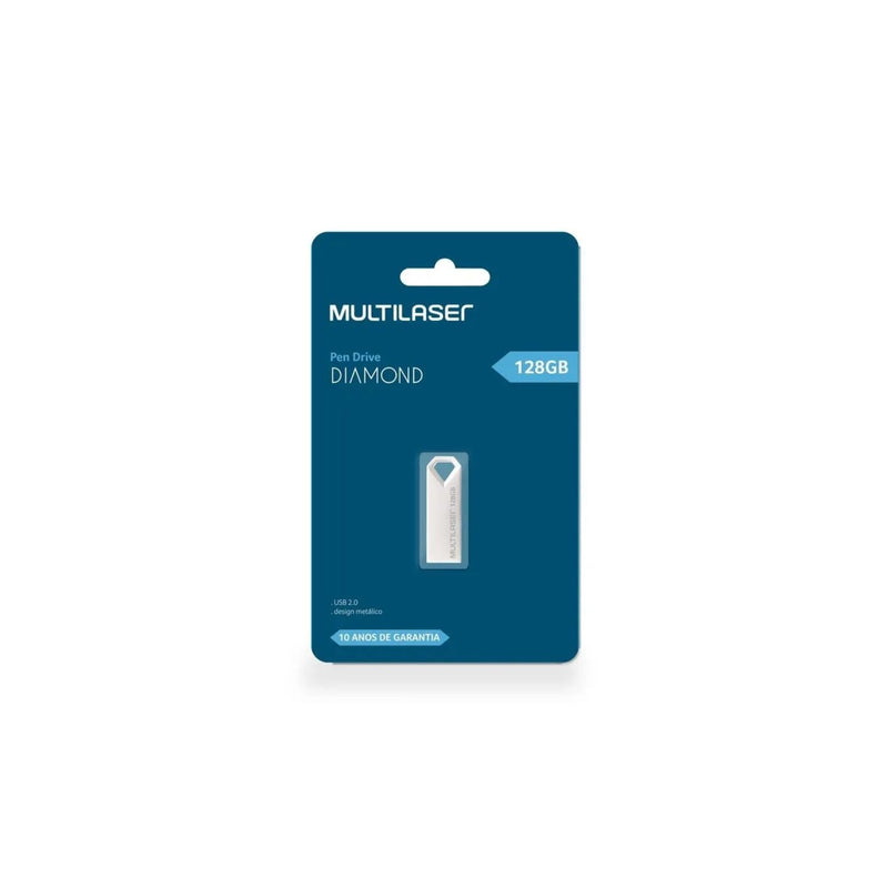 PENDRIVE DIAMOND METALICO 128GB