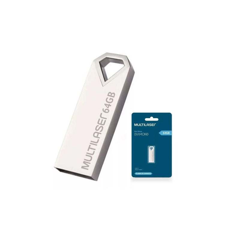 PENDRIVE DIAMOND METALICO 64GB
