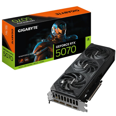 Placa De Video RTX 5070 12GB WINDFORCE SFF GDDR7 GV-N5070WF3-12GD