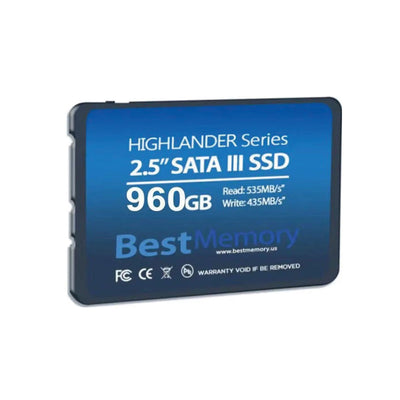 SSD 960GB BestMemory SATA 2.5" – Alta Capacidade e Velocidade para Upgrade de PC e Notebook
