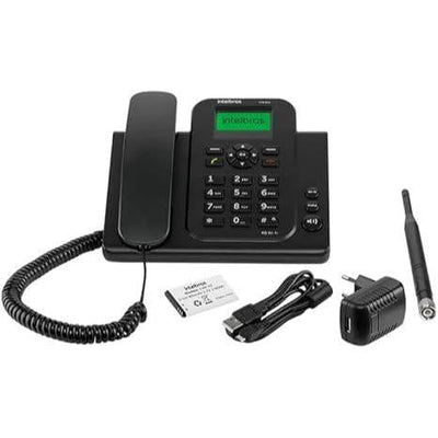 Telefone Celular Fixo 4g Cfw9041  Wi-fi Preto Intelbras