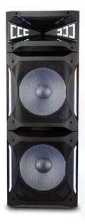 Caixa De Som Amplificada 2500w Philco Ex Bass Pcx30000 Preto