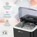 Maquina De Gelo 12kg Eos Ice Compact Preta Emg04p 127v Preto